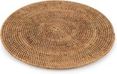 Bazar Bizar De Colonial Placemat - Naturel Bruin - Set van 4