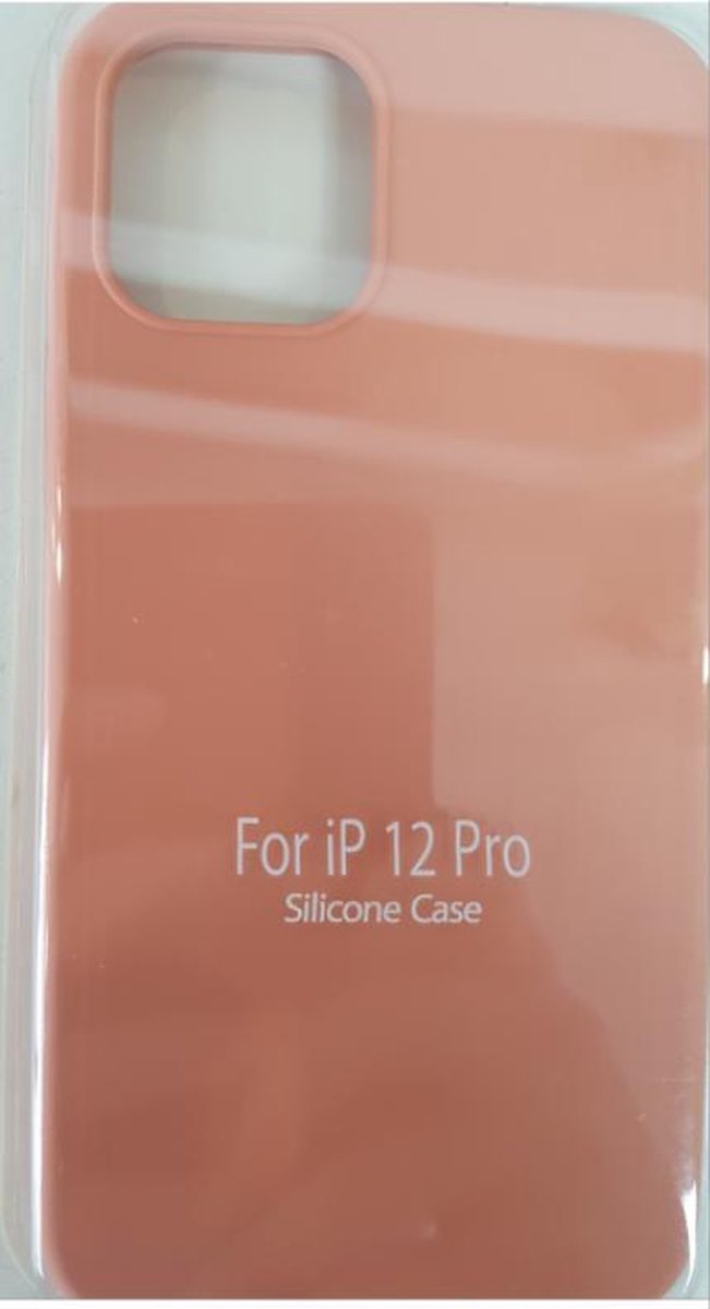 TF Cases | Apple iPhone 12 pro | Roze| silicone| back hoesje | High Quality | Comfortabel
