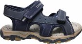 Lumberjack 2 velcro's jongens sandalen Levi Navy blauw mt 32