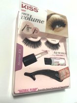 Kiss True Volume100% Natural Lashes Spicy Starter Kit+Lijm 64010