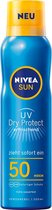 NIVEA SUN Zonnespray, UV Dry Protect Sport, SPF 50, 200 ml