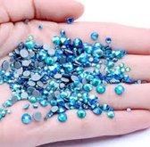 Strass steentjes DMC 5 A Hotfix  Blue Zirkon AB SS16