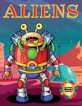 Aliens Coloring Books Childrens