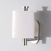 Toilet Houder - Roestvrij Staan - Badkamer - Tissue - Handdoek - Accessoires - Rack Houder - Keuken papier Rol Houder - Zilver