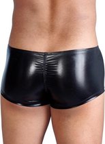 Wetlook Heren Boxer Met Rits - Large - Zwart - Sexy Lingerie & Kleding - Lingerie Mannen -  Heren Lingerie - Slips & Boxershorts