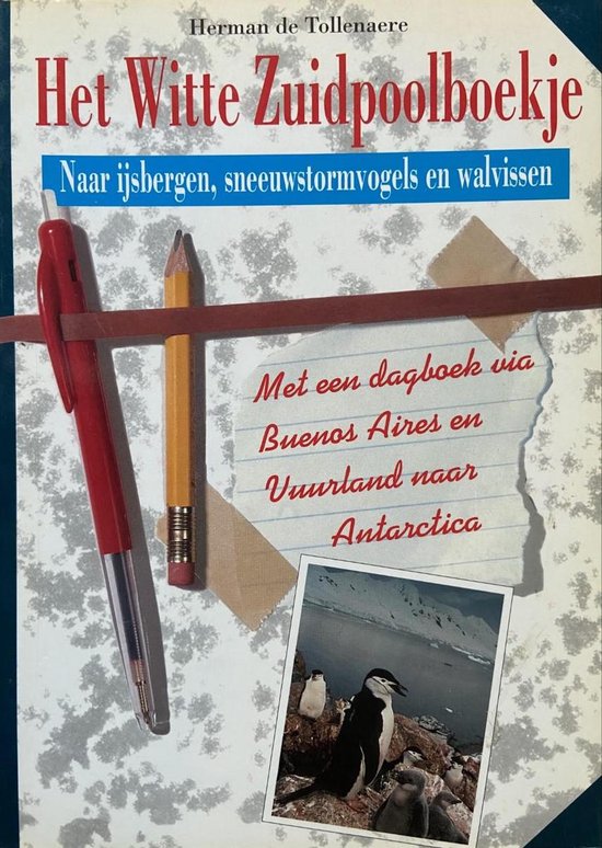 Witte zuidpoolboekje - cover