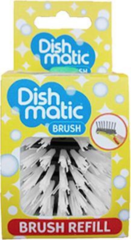 Brosse à vaisselle Dishmatic rechargeable 2 pcs