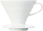 Hario - Bloom - V60-02 Ceramic Coffee Dripper White + 40 Paper Filters