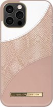 iDeal of Sweden Fashion Case Atelier voor iPhone 12 Pro Max Blush Pink Snake