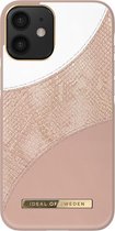 iDeal of Sweden Fashion Case Atelier voor iPhone 12 Mini Blush Pink Snake