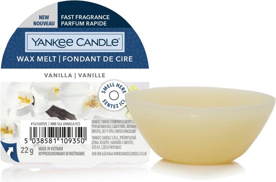 Yankee Candle Vanilla - Cire fondante