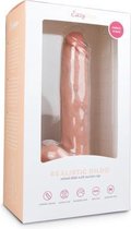 Realistische Dildo Met Balzak- 26,5 cm - Beige - Sextoys - Dildo's  - Dildo - Dildo Normaal