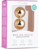 Easytoys Ben Wa Ballen 25 mm - Goudkleurig - Goud - Sextoys - Vagina Toys - Toys voor dames - Geisha Balls