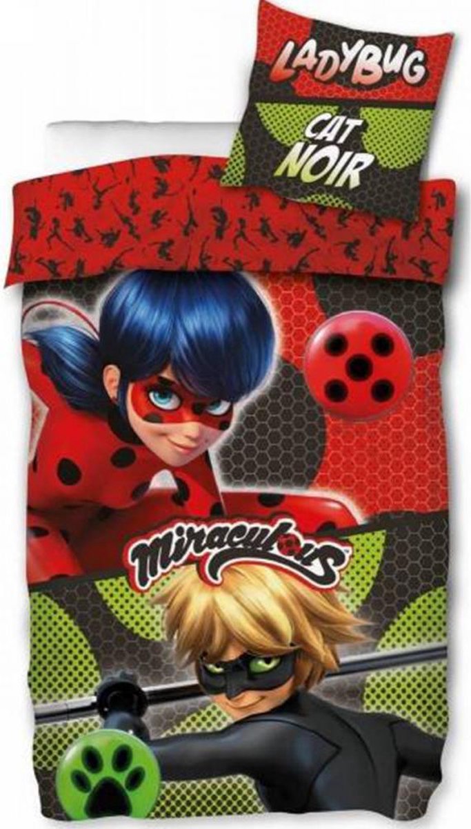 Dekbedovertrek - Lady Bug - 140x200 - Eenpersoons