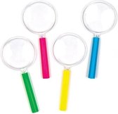 Eddy Toys Vergrootglazen 10.5 X 4.4 Cm 6 Stuks