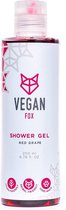 Vegan Fox - Natuurlijke Douche gel - Red Grape -  Douchegel - Douchegel mannen - Douchegel vrouwen - shower gel