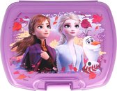 Frozen lunchset - paars - 2 delig - Disney Frozen broodtrommel met bidon