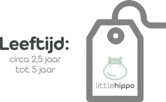 Kinderschort 'Roads' lange mouwen - Slab met mouwen - Slabbetje Little Hippo - Waterproof - Schort knutselen - Kliederschort - 3 tot 5 jaar van Kinder — afbeelding 3