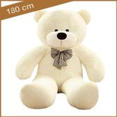 KNUFFELBEER XXL - BERENKNUFFEL - 180 CM - XXL - PLUCHE ZACHT - KINDEREN - JONG EN OUD