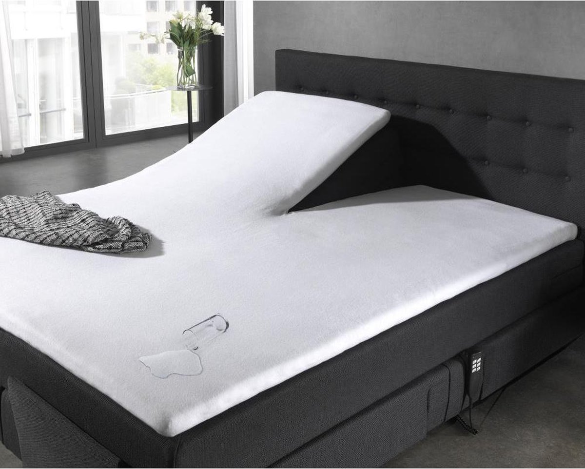 Dreamhouse Incontinentie Splittopper Hoeslaken - Waterdicht - 180x200 - Wit