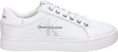 Calvin Klein Cupsole Sneaker Laceup Lage sneakers - Dames - Wit - Maat 40