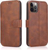 Apple iPhone 12 Pro Bookcase | Bruin | Portemonnee Hoesje | TPU | Wallet Cover