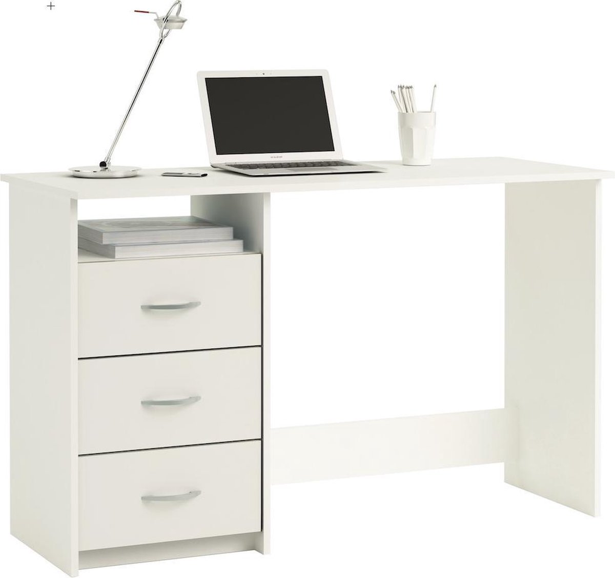 Bureau Arieke-wit - CBA - Bureau - Wit - Melamine; Spaanplaat