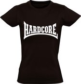 Hardcore Dames t-shirt | festival | tomorrowland | gabber| DJ | Zwart