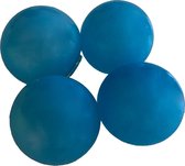 Sticky Balls - Glow in the Dark - Globbles - Blauw - 4 stuks