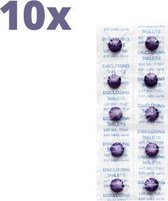 Tepe Plakverklikker Tabletten -10 x 10 stuks - Voordeelverpakking