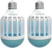 TheBugBulb™ 2 anti-muggen lampen met LED - Voordeelpak