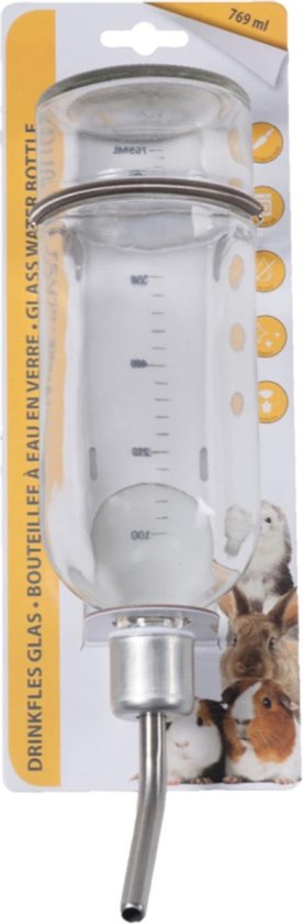 Dierenbenodigdheden Vadigran Drinkfles Glas 769Ml
