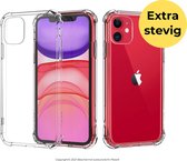 Hoesje iPhone 11 - Transparant Shock Proof Case - Pless®