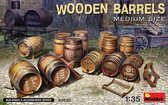 1:35 MiniArt 35630 Wooden - Barrels Medium Size Plastic kit