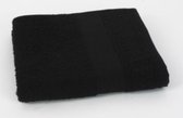 Viva handdoek zwart 50 x 100 cm