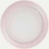 Le Creuset  Aardewerken dinerborden - 4 stuks - in Shell Pink 27cm
