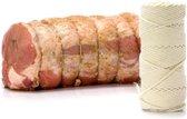 Veluw® Rolladetouw - Keukentouw - Slagerstouw - Bindtouw - Ongebleekt Katoen - Extra Sterk - 70 Meter