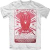 Led Zeppelin - Mobile Municipal Heren T-shirt - XL - Wit