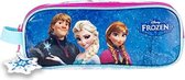 Disney Frozen dubbel pennenzak - 22x6x9 cm - Etui - Schooletui