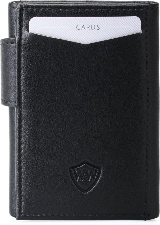 Dames Accessoires voor voor heren Portemonnees en kaarthouders voor heren Carhartt Portemonnee Leather Fold Wallet Black 