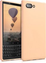 kwmobile telefoonhoesje voor Blackberry KEYtwo (Key2) - Hoesje voor smartphone - Back cover in perzik