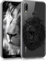 kwmobile telefoonhoesje voor Huawei P20 Lite - Hoesje voor smartphone - Exotische Leeuw design