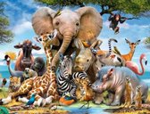 Diamond Painting Set Happy Animals 50x40cm