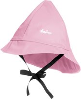 Playshoes - Regenkapje met koordje - Lichtroze -XL (53CM)