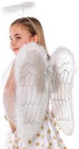 Engelen vleugel met marabou randje