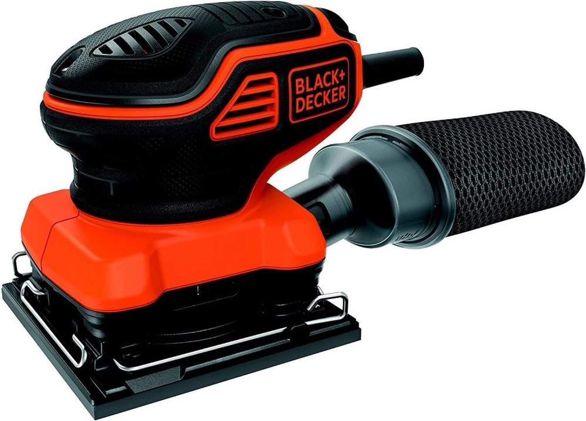 BLACK+DECKER 220W 1/4 vel schuurmachine met handpalmschakelaar KA450-QS vlakschuurmachine thumbnail 2