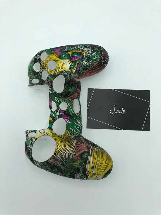 Jumalu Silicone Hoes PS4 Controller - Draak - Cover - Hoesje - Siliconen skin case - Silicone hoes - PS4 - Playstation 4 - Dragon