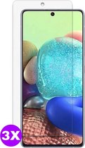 3x Samsung Galaxy A72 5G Screen Protector - Samsung Galaxy A72 Screenprotector - Samsung Galaxy A72 5G scherm protectie