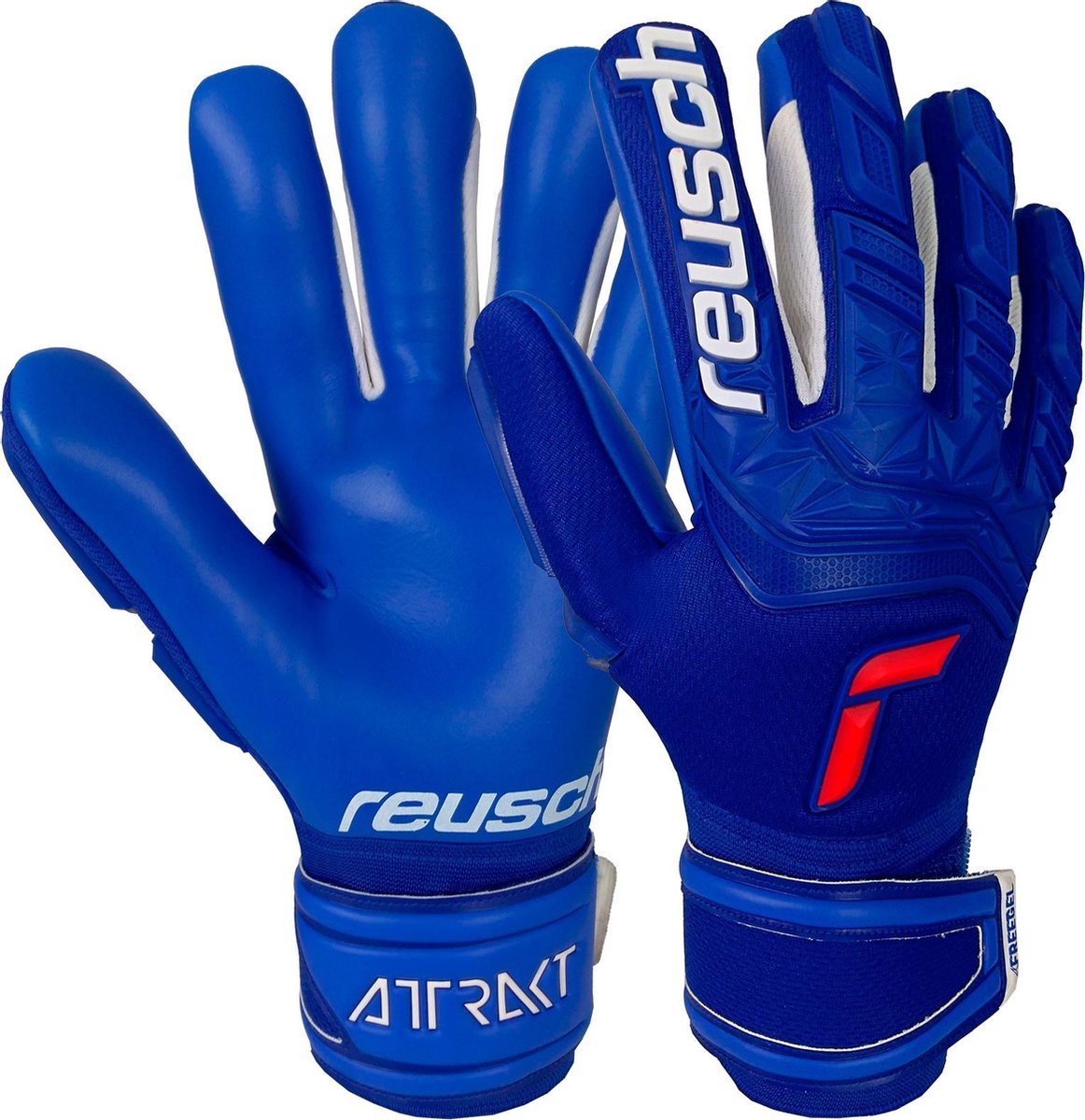 Reusch Attrakt Freegel Silver Keepershandschoenen - Maat 8