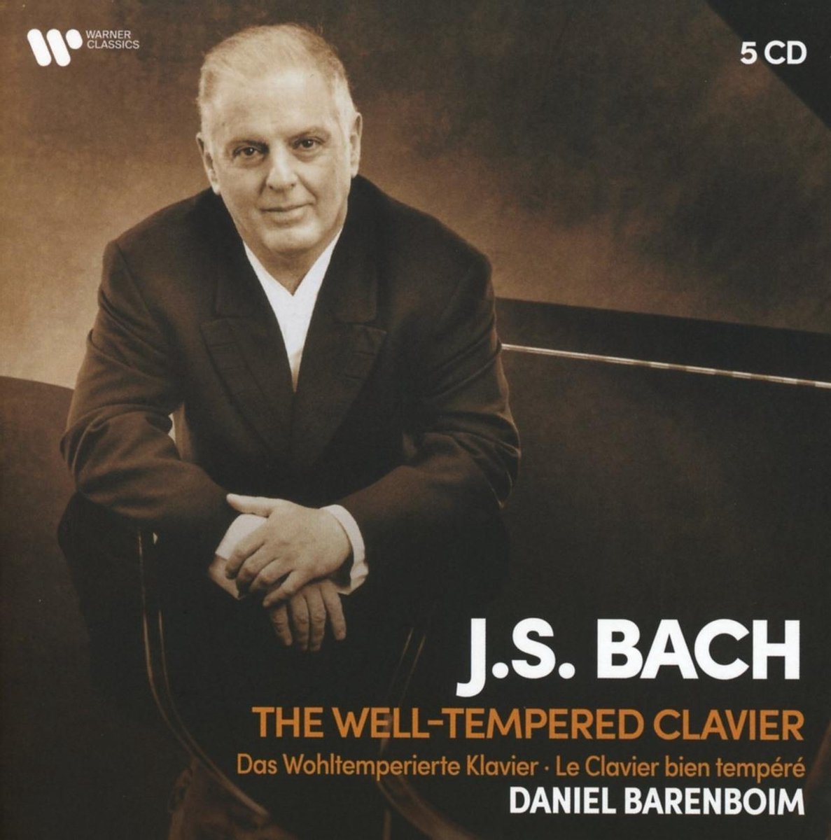 J.S. Bach: The Well-tempered Clavier (5CD)